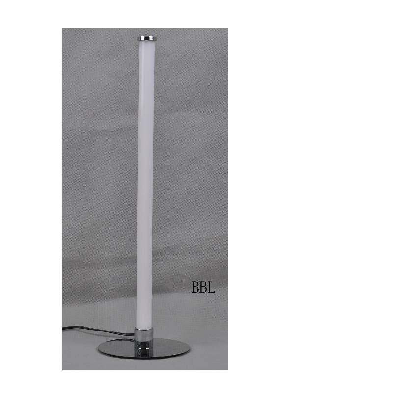 Lampada da tavolo a LED con tubo dritto in acrilico